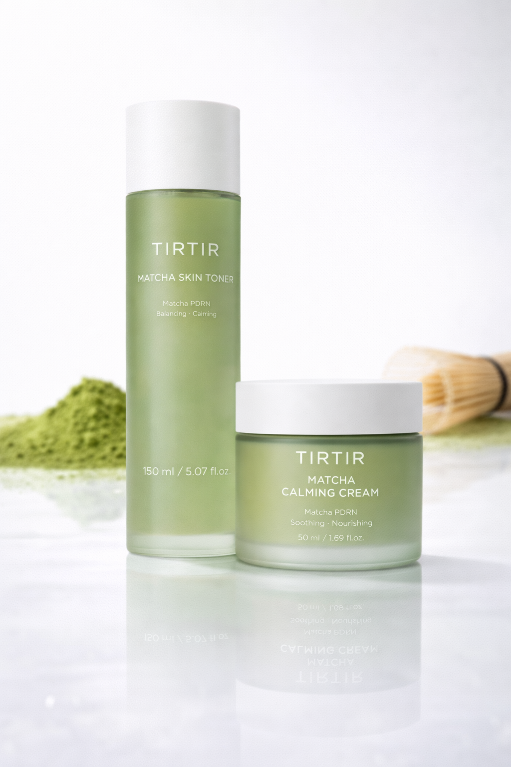 TIRTIR - Matcha Lotion Tonique et Crème Apaisante